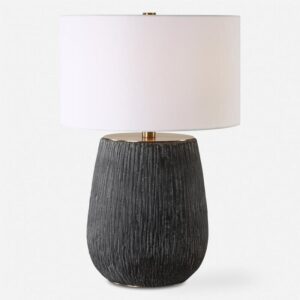 Americana Aged Black Table Lamp 30293 1