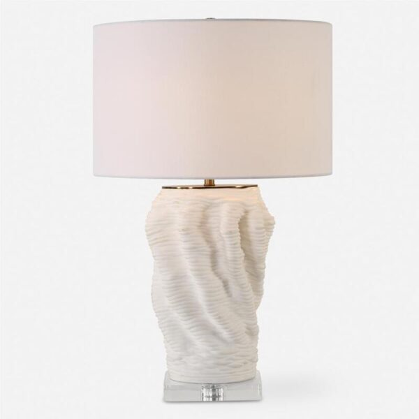 Stratified White Table Lamp 30296 1