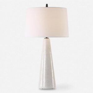 Uttermost Loire Ivory Glaze Table Lamp 30319