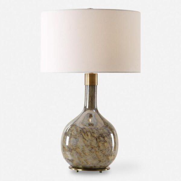 Rhine Brown Glass Table Lamp 30349 1