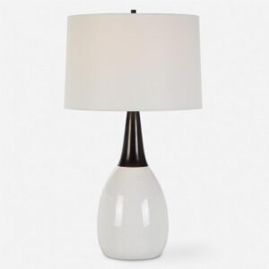 Uttermost Fralin White Table Lamp 30355