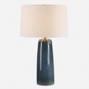 Submerged Deep Blue Table Lamp 30363 1