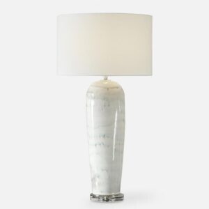 Arden White Glaze Table Lamp 30379 1