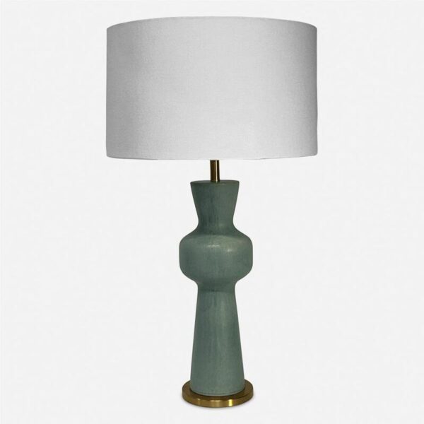 Uttermost Pollard Slate Green Table Lamp 30382 1