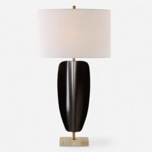 Uttermost Kure Black Table Lamp 30384