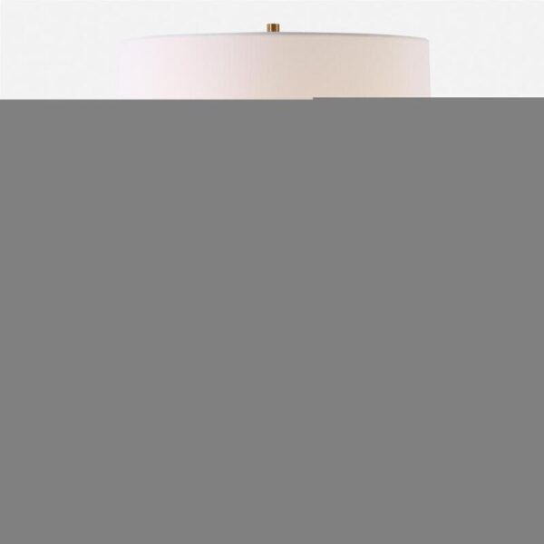 On Edge Chalk White Table Lamp 30392 1