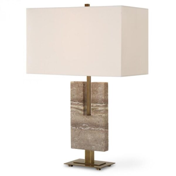 Uttermost Turning Point Travertine Table Lamp 30402