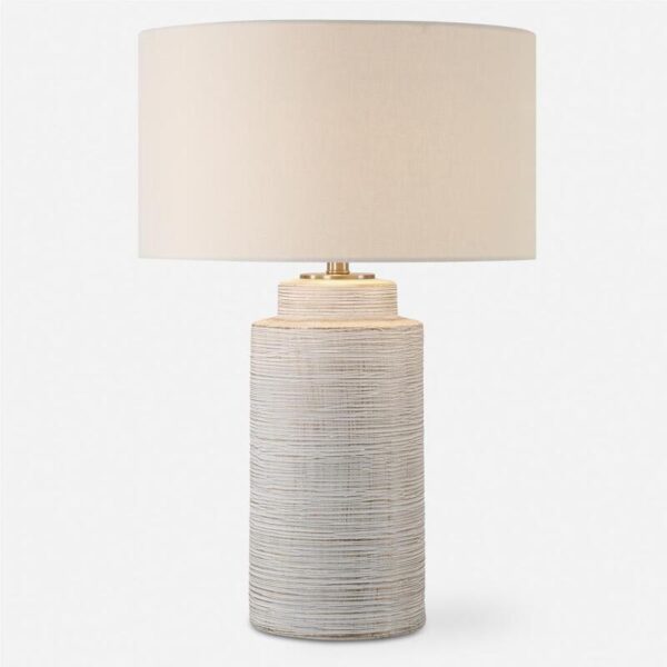 Uttermost Crimp Ribbed Table Lamp 30419