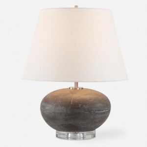 Uttermost Beckley Gray Stone Table Lamp 30430 1