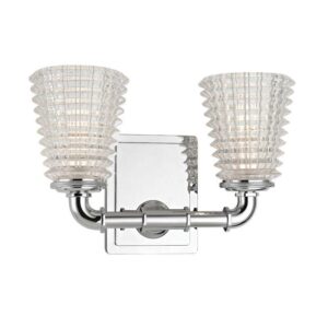 2 LIGHT BATH BRACKET 6222 PC