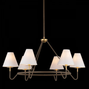 Mitzi Polly Chandelier H984806 AGB BRZ