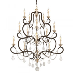 Troy Bordeaux Chandelier F3517 PZ DG