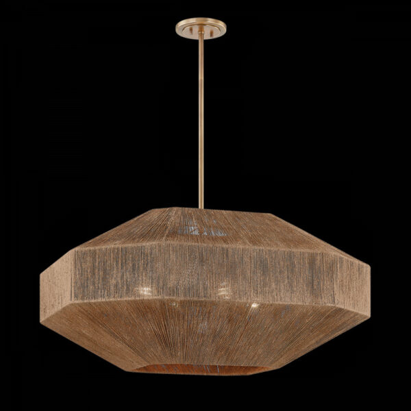 Troy Laken Chandelier F3636 PBR