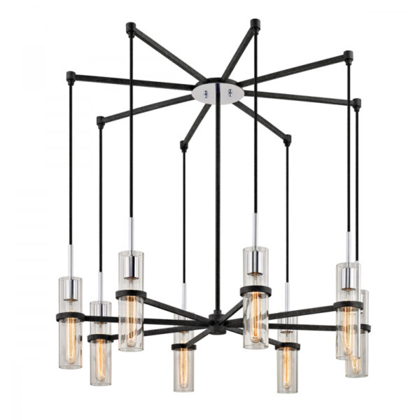 Troy Xavier Chandelier F6198 TRN PC