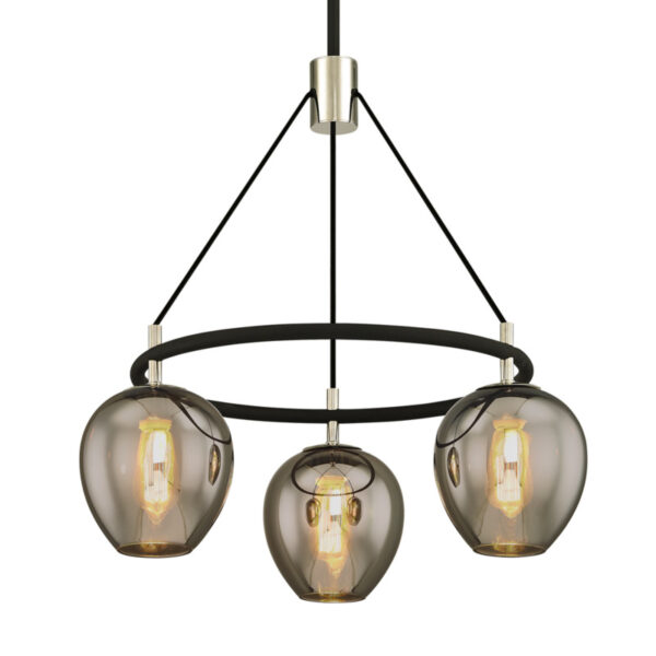 Troy Iliad Chandelier F6213 TBK PN