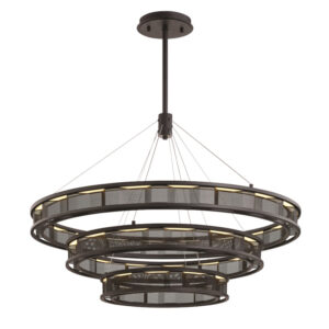 Troy Fuze Chandelier F6866 SFB