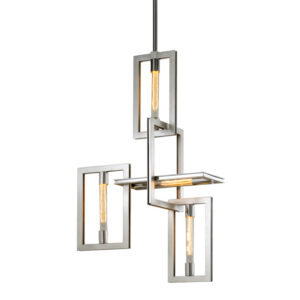 Troy Enigma Chandelier F7104 SL SS