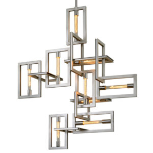 Troy Enigma Chandelier F7109 SL SS