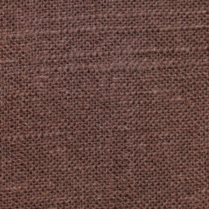 Hexagon Hardback Lampshade - Chocolate Open Weave Linen