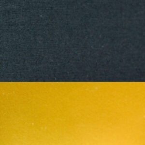 Deep Drum Hardback Lampshade - Black Shantung on Gold Lining